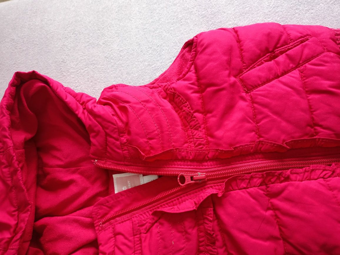 Bezrękawnik kamizelka ocieplana +czapka Oldnavy 92/98