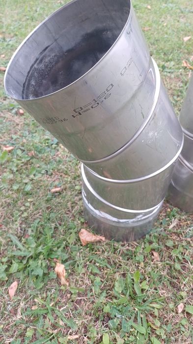 Kolano kominowe regulowane fi 180 mm