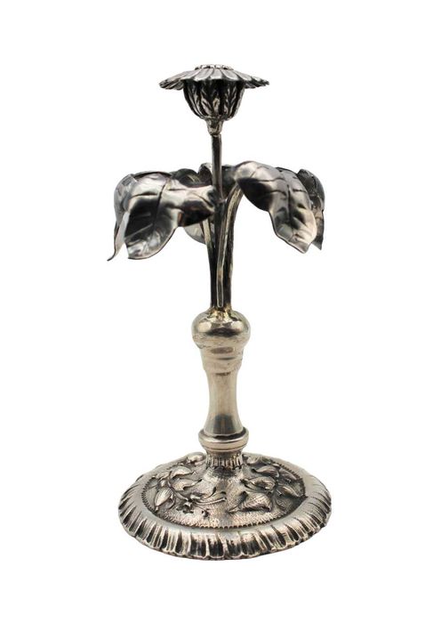 Paliteiro Mal-Me-Quer em Prata Portuguesa