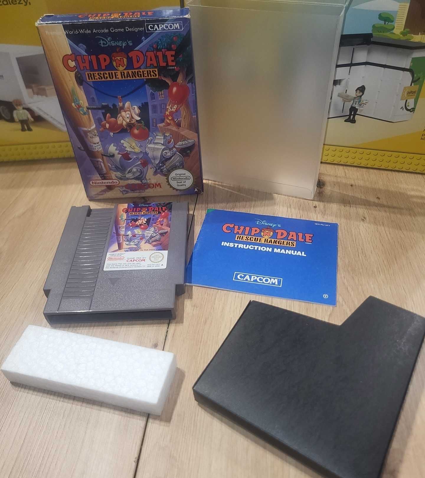 Gra Chip 'n Dale Rescue Rangers NINTENDO NES PAL A - DB+ stan Komplet