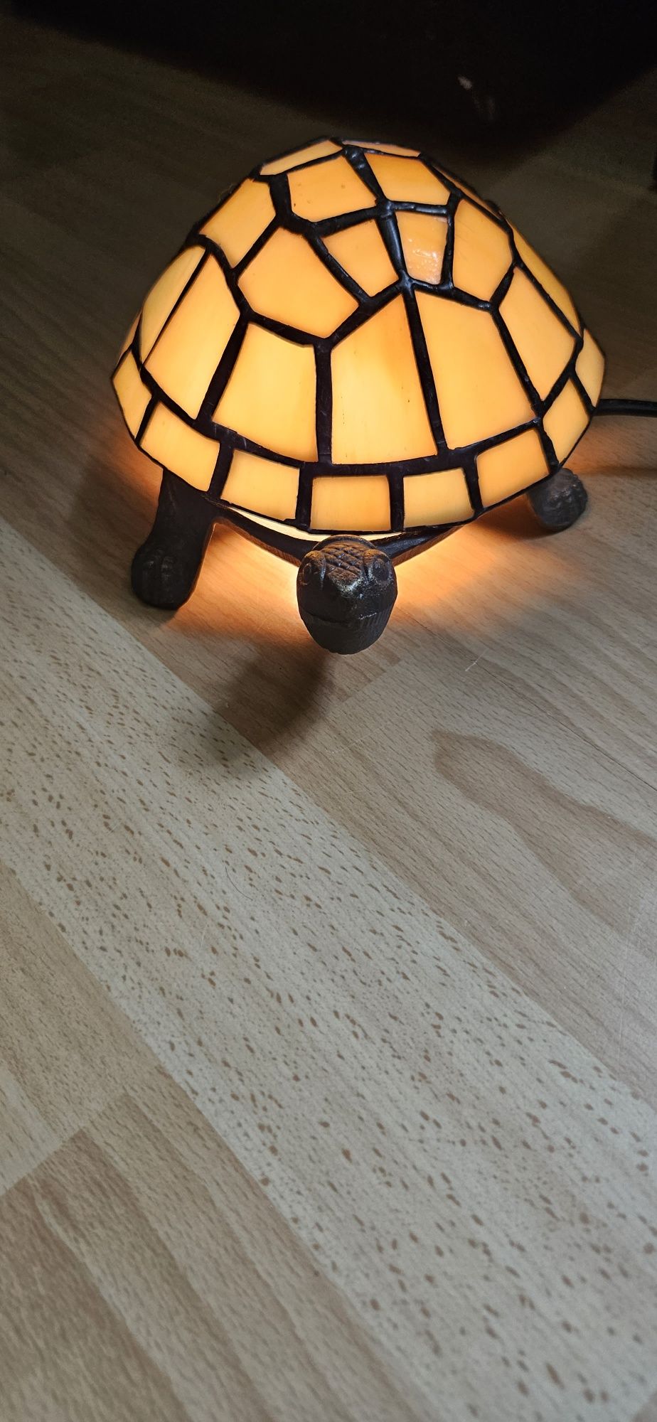 Piękna lampka Żółw Tiffany