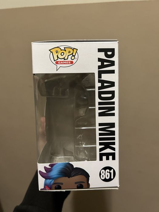 Pudełko po Funko Pop Paladin Mike Tiny Tina's Wonderlands nr 861