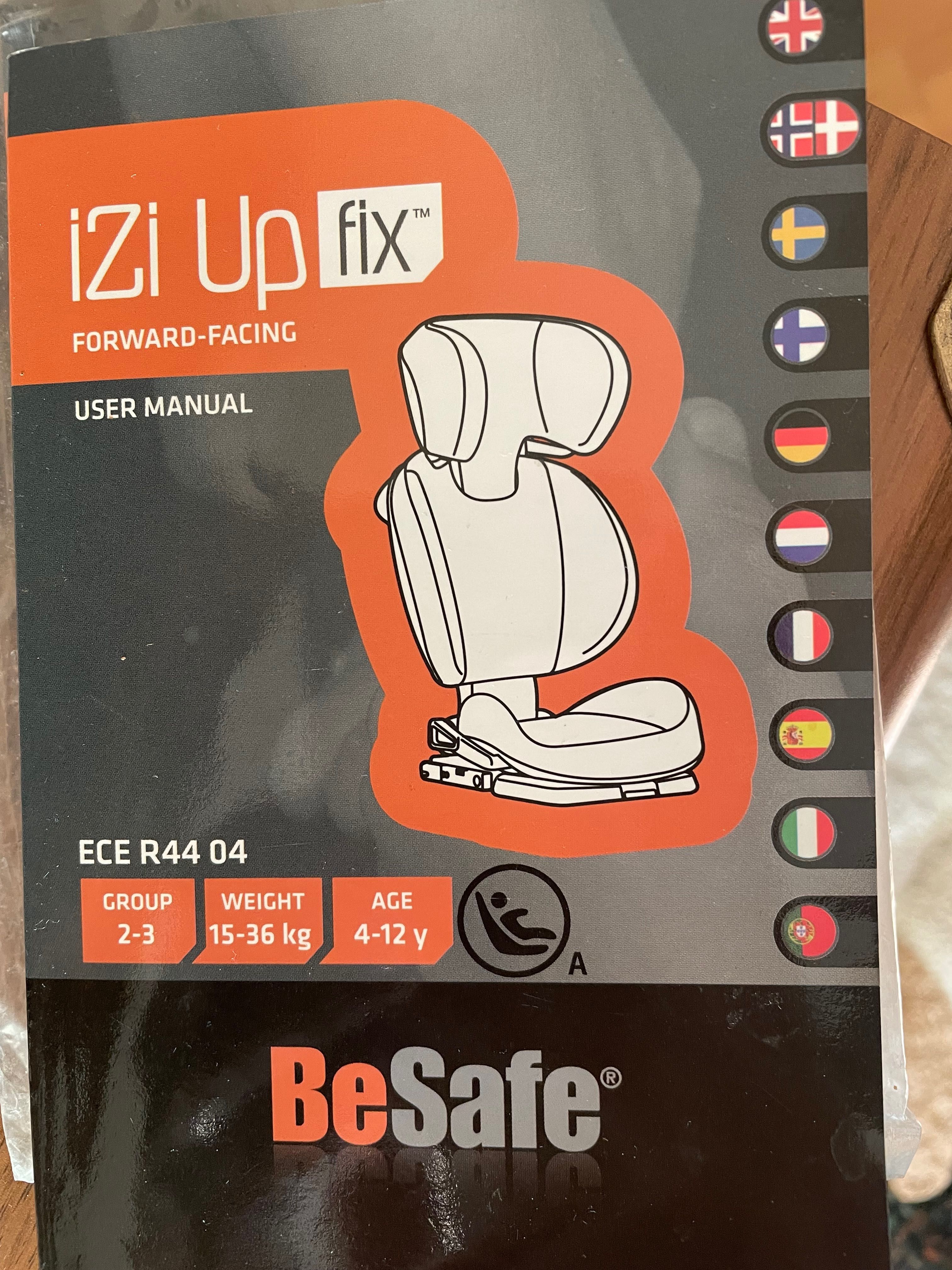 Автокрісло BeSafe IZI Up fix 15-36 кг