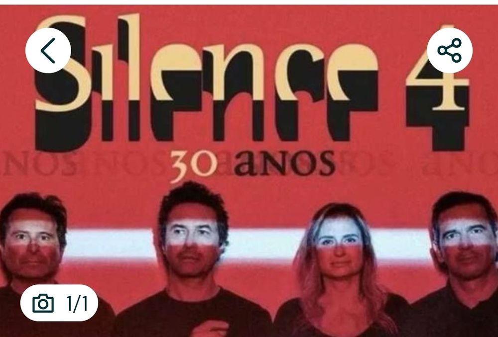 2 por 50€ Bilhetes Silence 4 balcão 1 setor 2,  2