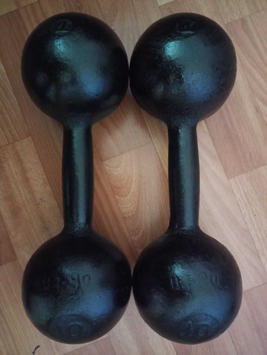 Гантели / гири, 10 / 20 кг, металические, отличное качество