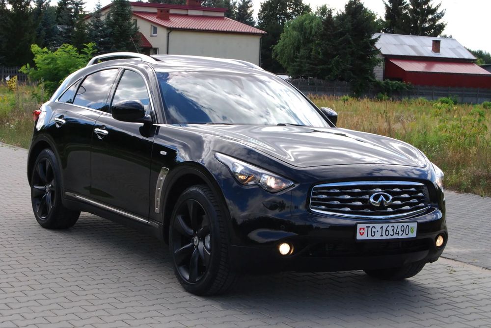 Infiniti FX S 3.0d 238ps Navi Bose Bixenon 4x4 Szyberdach Radar Szwajcaria 21 cali