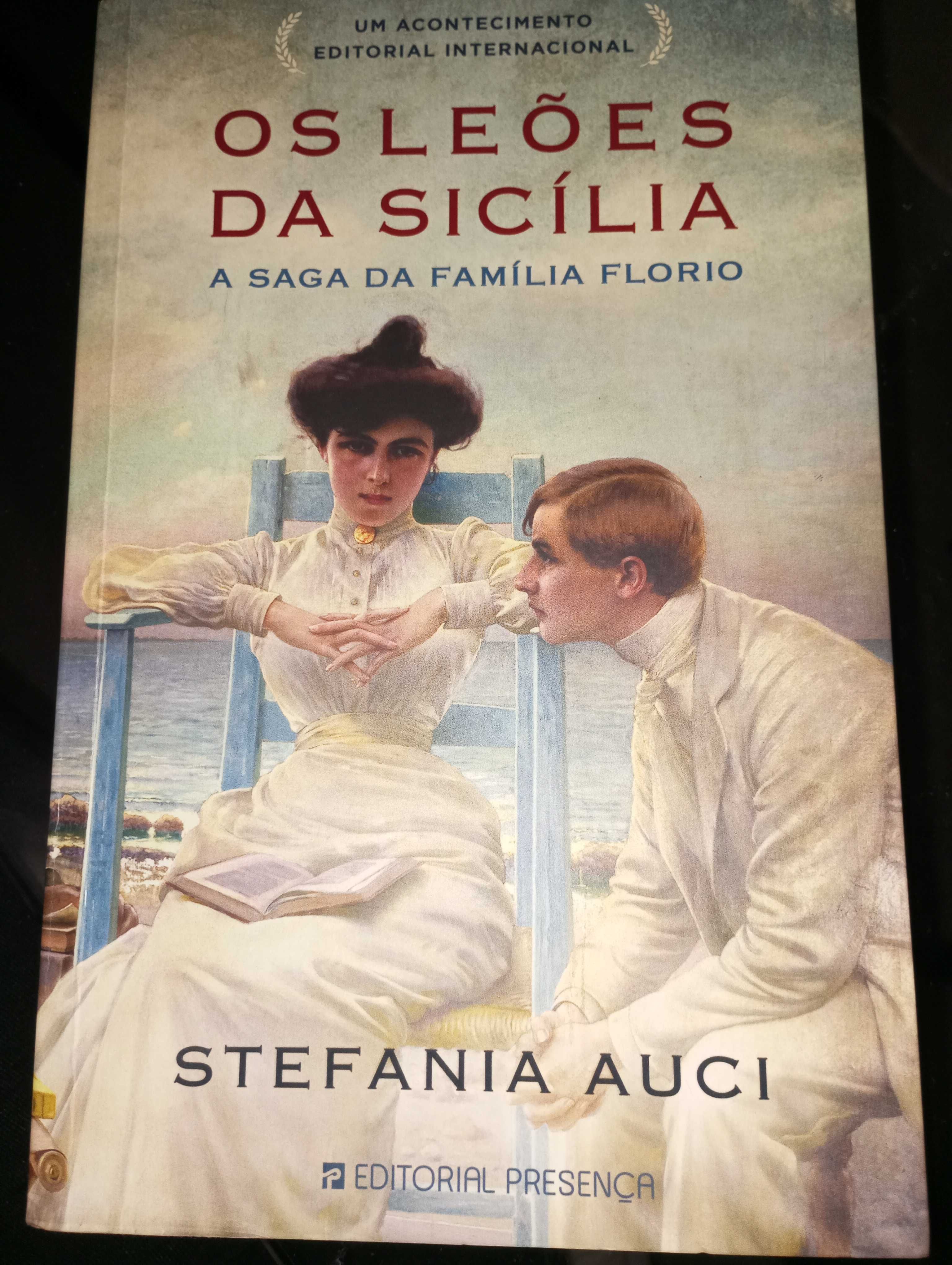 Livro Os leões da Sicília, de Stefania Auci