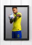 Plakat A4 kodak neymar jr piłka nożna