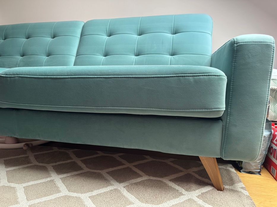 Sofa, kanapa Nappa Sweet Sit, miętowa