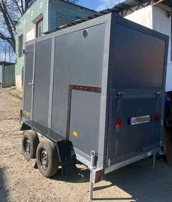 Причеп  лазне пральний комплекс  на колесах, душова мобільна автономна