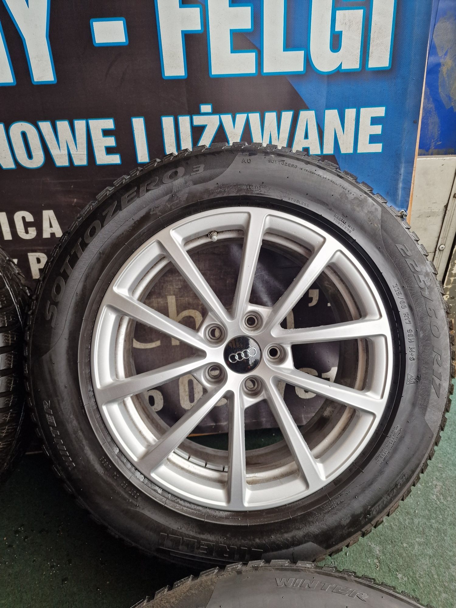 Alufelgi 17 5×112 Audi A6 C7 C8 A4 B8 B9 A8 A5 Komplet Orginał