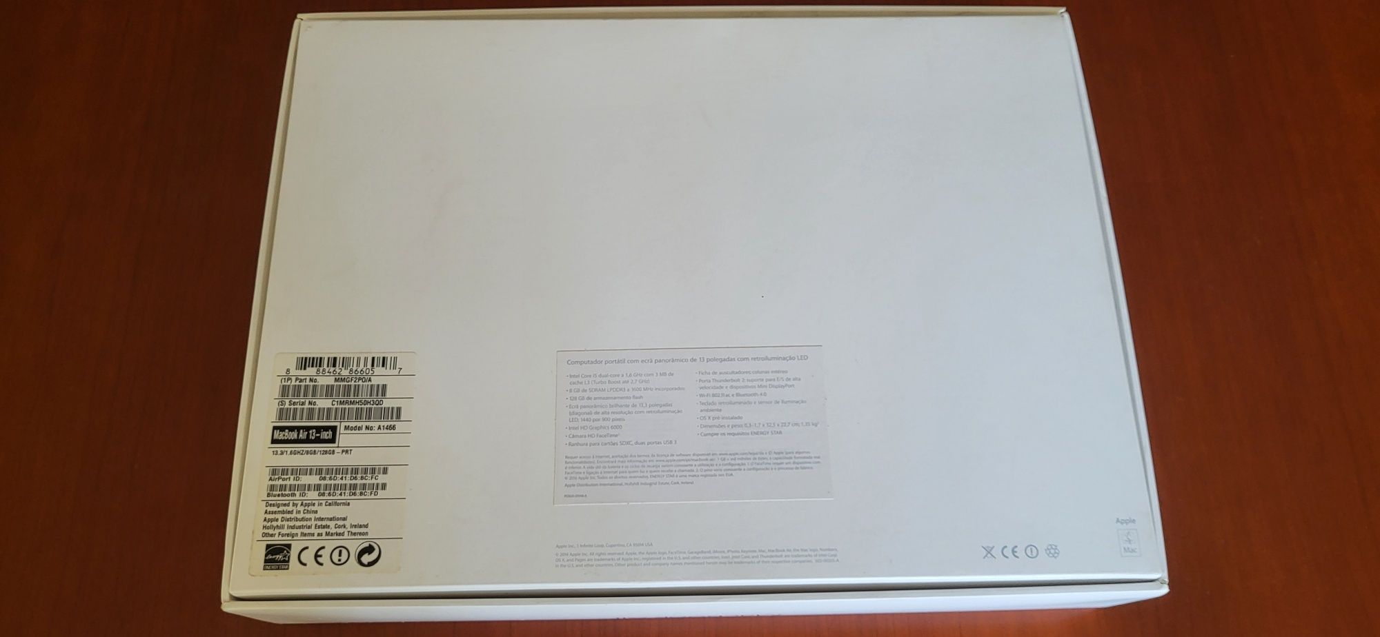 MacBook Air 13” modelo A1466