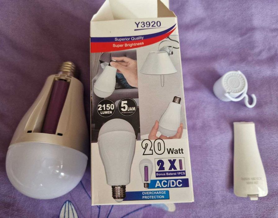 Супер лампочка с аккумуляторами