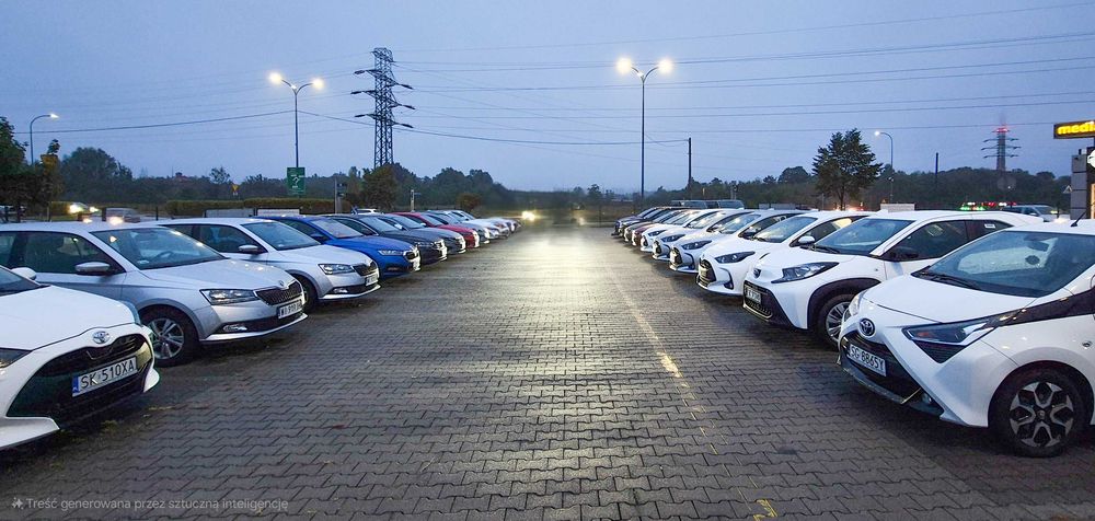 Wynajem Samochodów FCT24 Gliwice Katowice Śląsk SEGMENT B od 71zł!