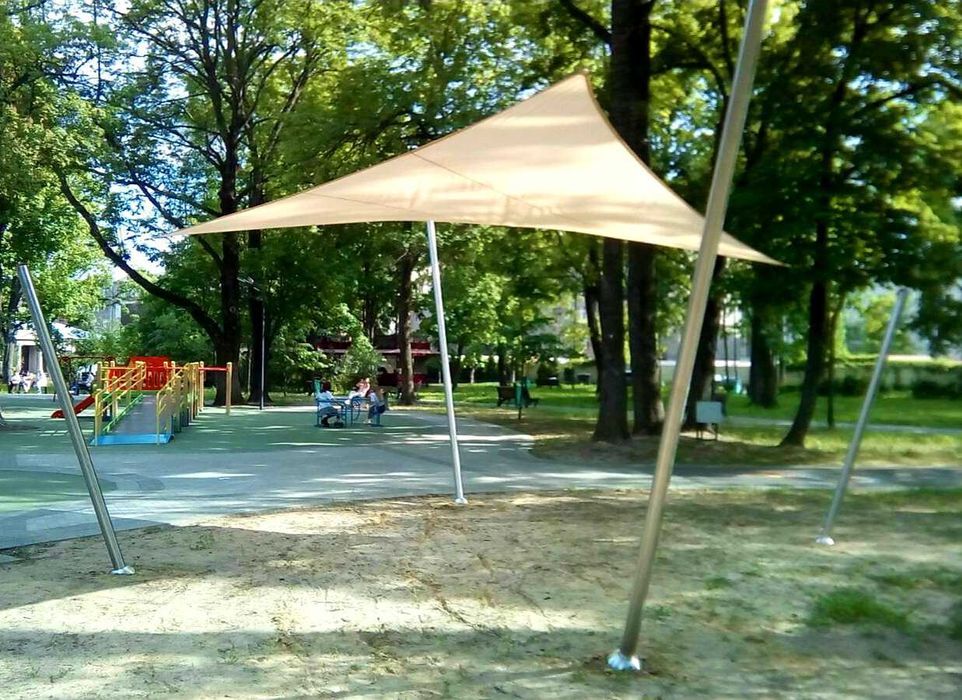 Тканевий Парус тент від сонця дощу вітру затіняюча сітка навіс саду
