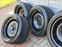 Szeroka stal BMW E39 17" 10J 11J stance gruz drift gwint german style