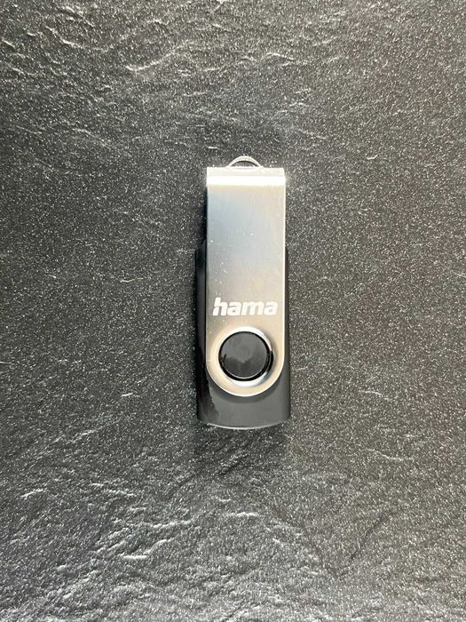 Pendrive Hama Rotate 128GB USB 2.0 czarny