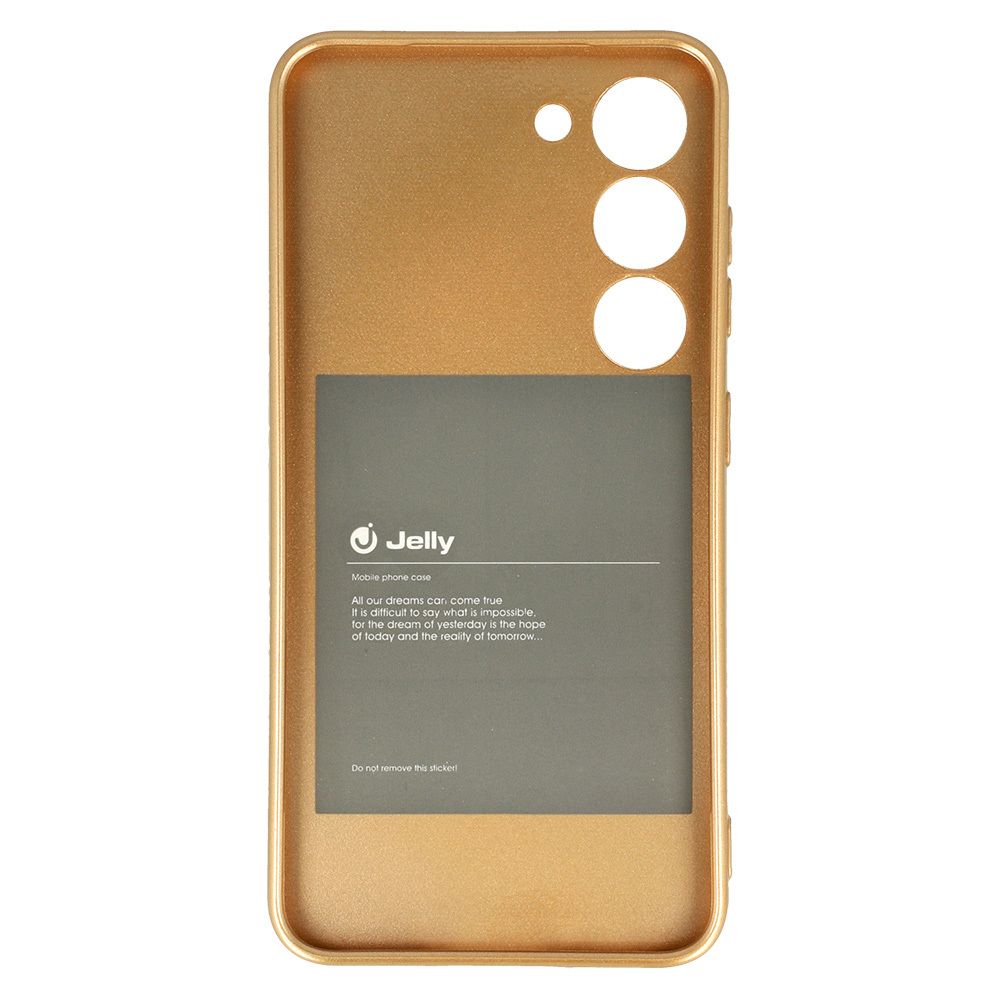 Jelly Case Do Samsung Galaxy S23 Plus Złoty