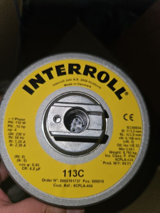 Interroll Rolka trasportowa 113c
