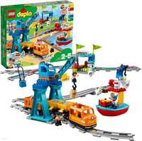 LEGO Duplo pociąg towarowy 10875 + gratis
