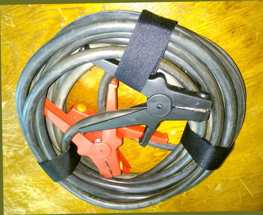 Мощные пусковые провода для прикуривания 6 метров - 25 кв.