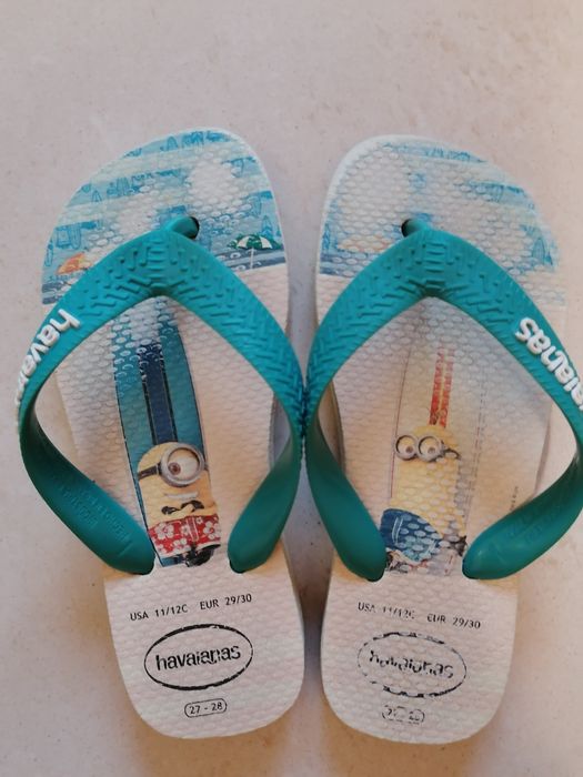 Havaianas criança tamanho 25