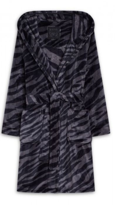 Szlafrok w zebrę damski NOWY