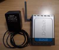 Router D-LINK model: DI-524 + Zasilacz D-Link AM-075150oV 7,5V-1,5A