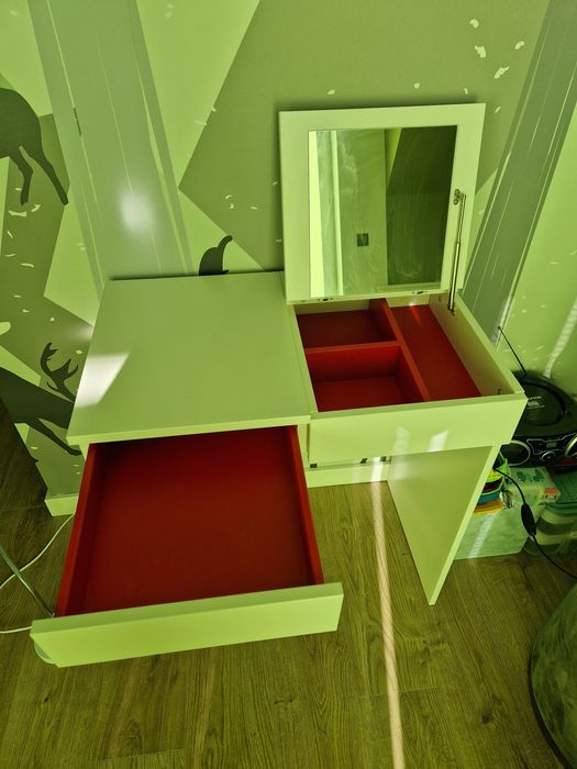 Toaletka damska IKEA Brimmes biała