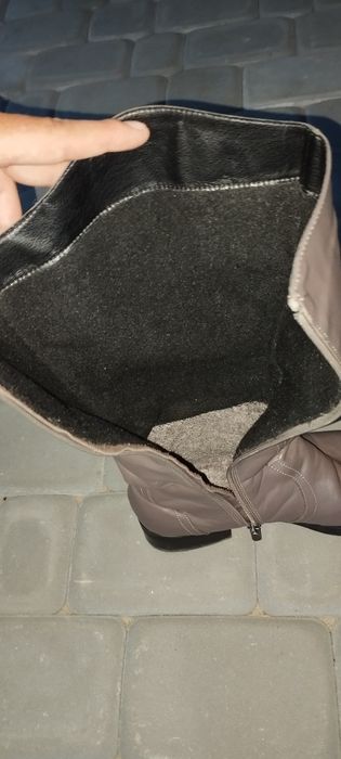 Продам чоботи шкіряні,зимові