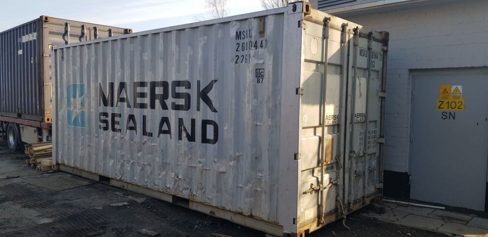 Kontener morski 20' magazyn plus transport HDS