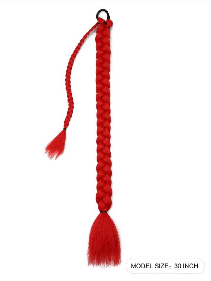 Cabelo para trança- VERMELHO