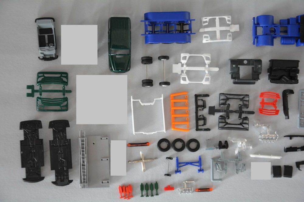 1:87 (H0) Herpa/AWM - Zestaw części i dodatków - worek części