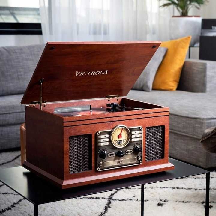 Gramofon Victrola VTA-200B-MAH-EU Bluetooth Mahoń