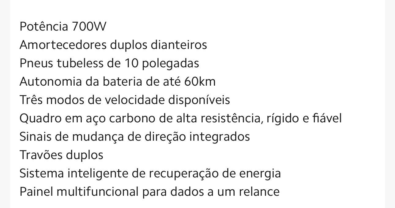 Trotinete XIAOMI Eletric Scooter 5
