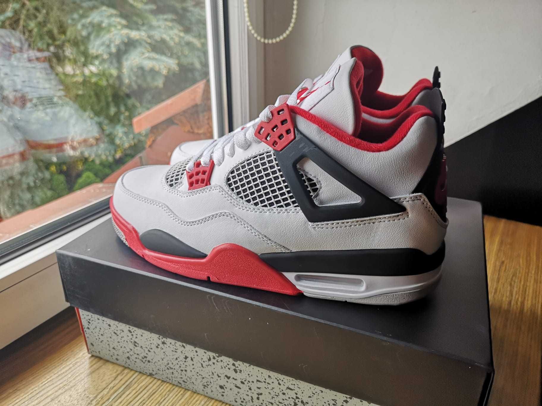 Nike Air Jordan 4 | Fire Red |  rozmiar EU43 | Nowość!