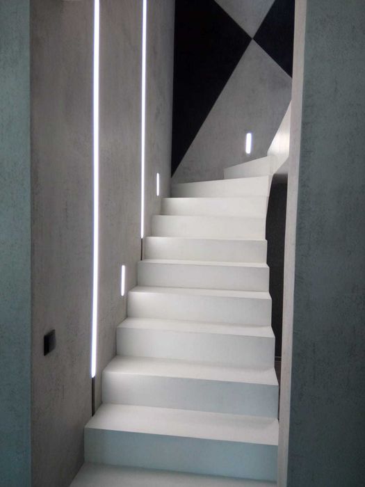 Schody z mikrocementu