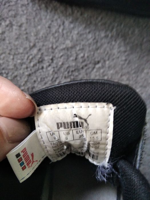 Puma czarne 25 unisex
