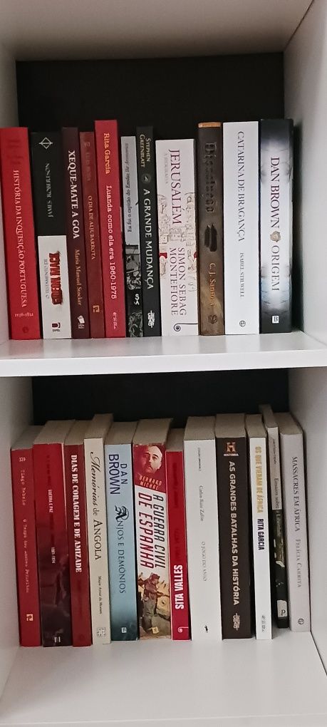 Livros novos ( várias temáticas)