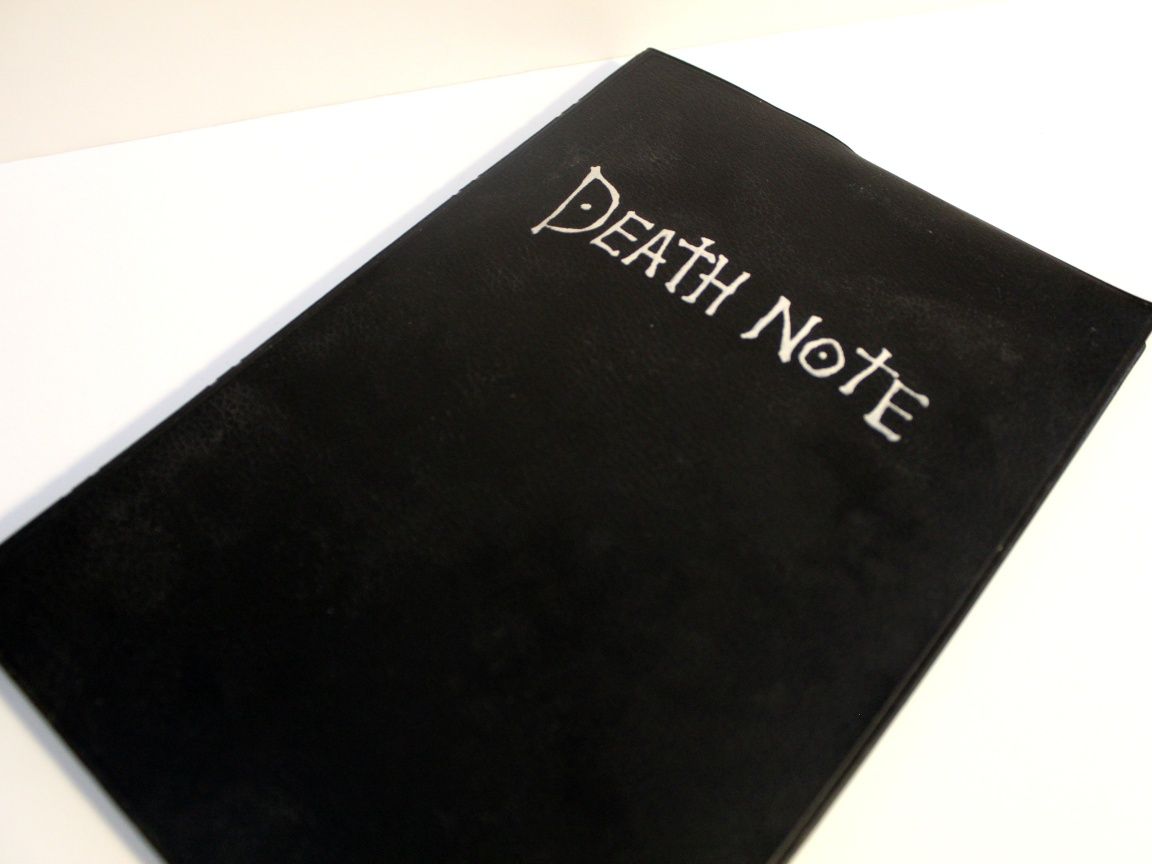 Death Note caderno com caneta