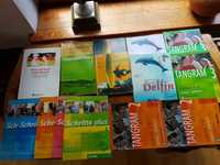 Książki do nauki języka niemieckiego zbiorczo TANGRAM+ DELFIN + THEMEN