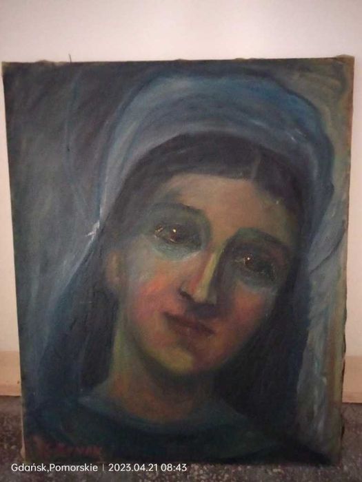 Obraz olejny Znanej zakopiańskiej malarki Kazimiery Roman