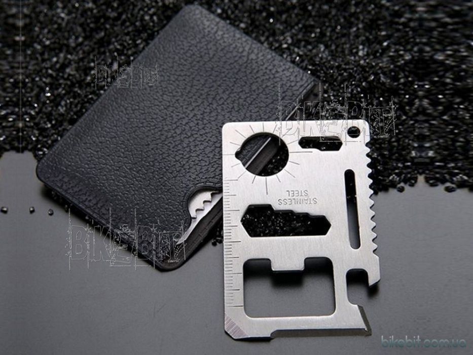 Мультитул 11в1 Нержавіюча сталь Ніж Кредитка ОПТ від 16 грн/шт