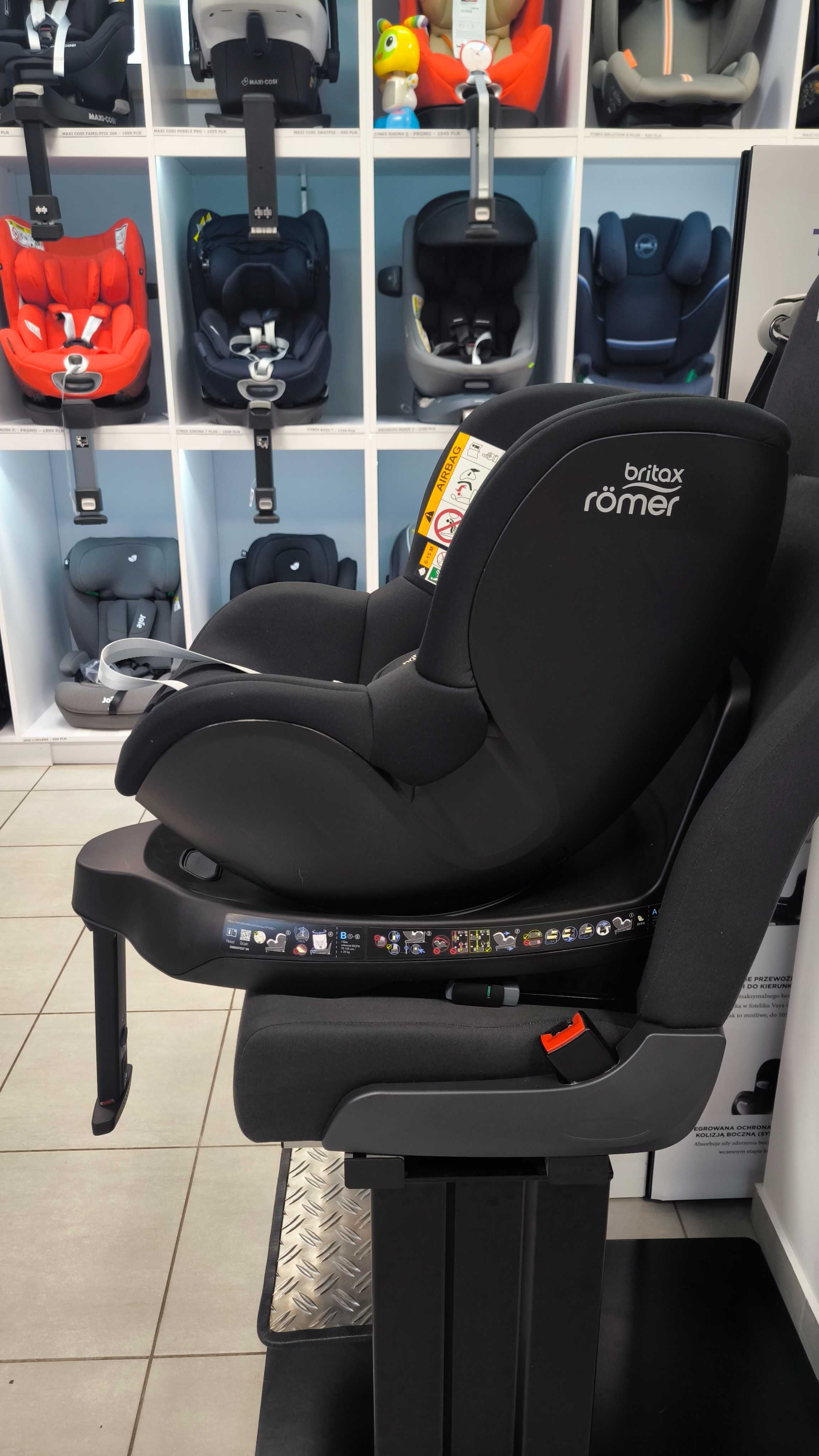 BRITAX ROEMER DUALFIX M PLUS fotelik obrotowy do 105cm/18kg 4*ADAC