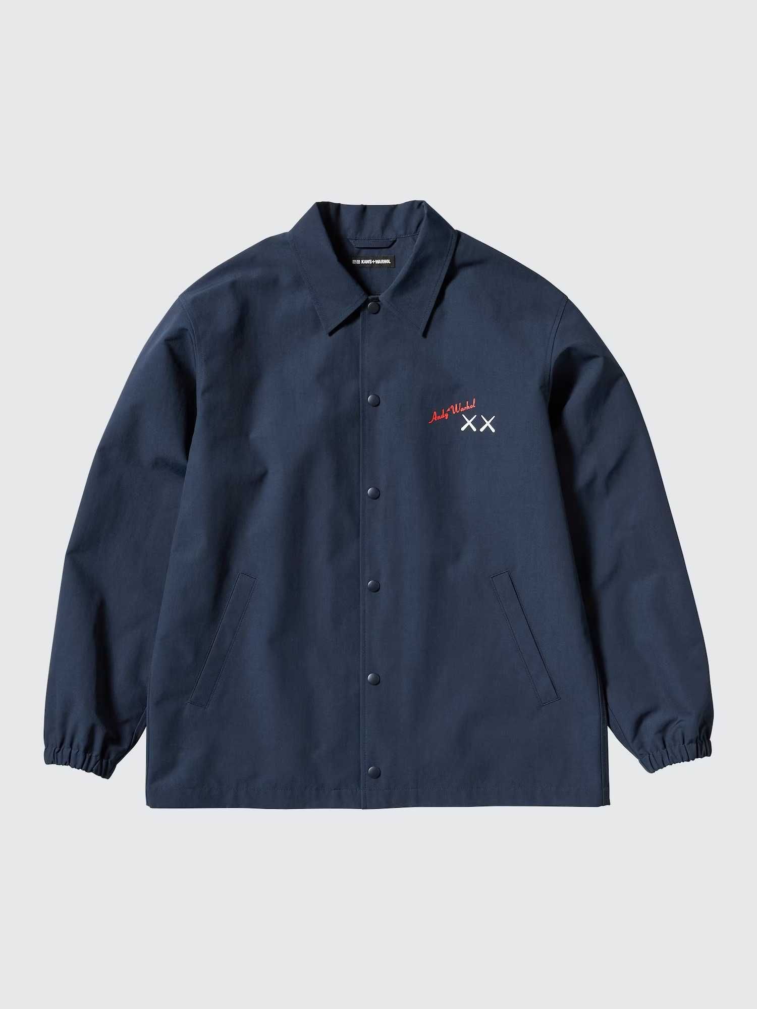Куртка UNIQLO x KAWS + Andy Warhol UT Coach Jacket!