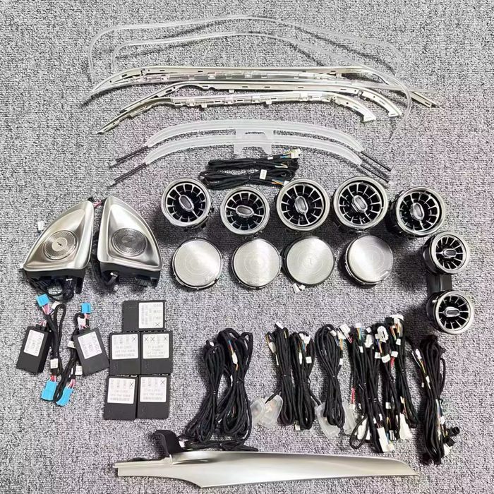 Дефлектори воздуховоди уголки 3D Burmester динаміки стеки mercedes