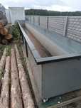 Wanna do impregnacji drewna 100x100x12000 plus rampa