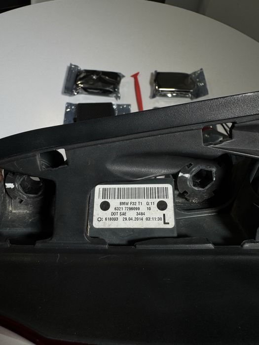 Руль BMW M-style + задние стопы (можно отдельно) - отличное состояние