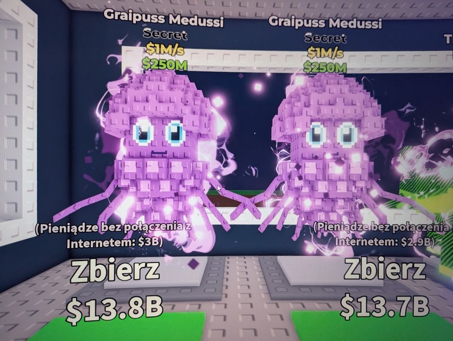 BRAINROT - Graipuss Medussi 1m/s x2