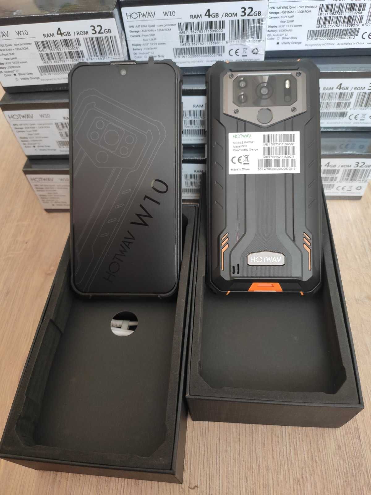 Смартфон HOTWAV W10 Silver Orange 4\32GB 15000mah And 12 НОВИНКА!